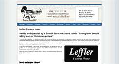 Desktop Screenshot of lpfuneralhome.com